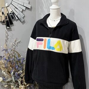 Fila Multicolor Logo Black and White Bundle Set